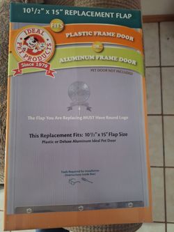 XL replacement flap door
