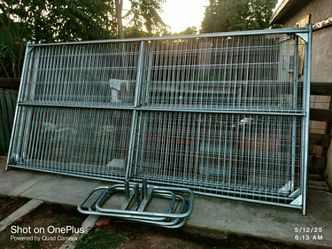 Fence Panels, All PERFECT NEW CONDITION, (Clamps & Stands ARE Included.)