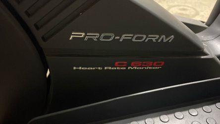 Pro-Form elliptical exercise running machine