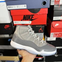 2021 Jordan Cool Grey 11s size 10 VNDS