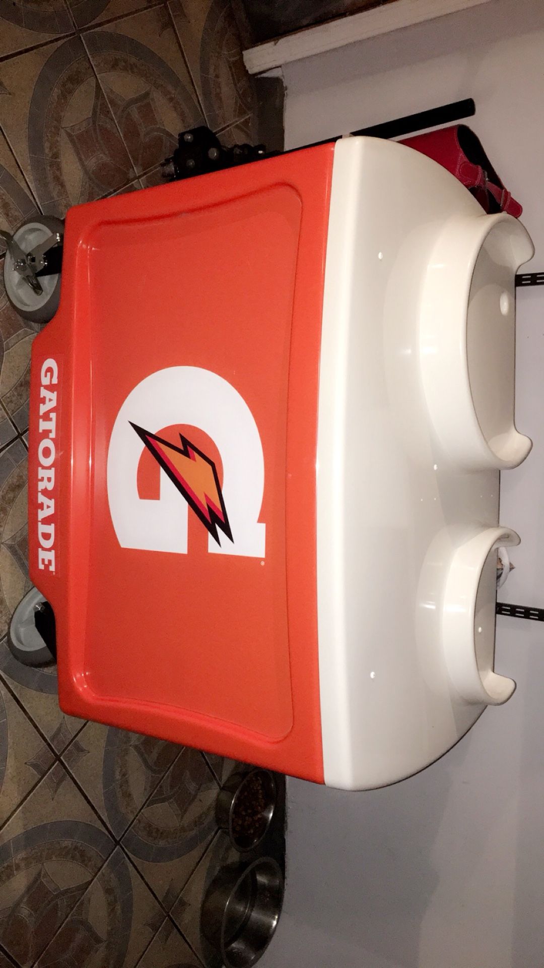 New official Gatorade sideline sports portable water cart