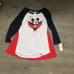 Womens Mickey Halloween Shirt