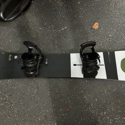 snowboard With Shoe