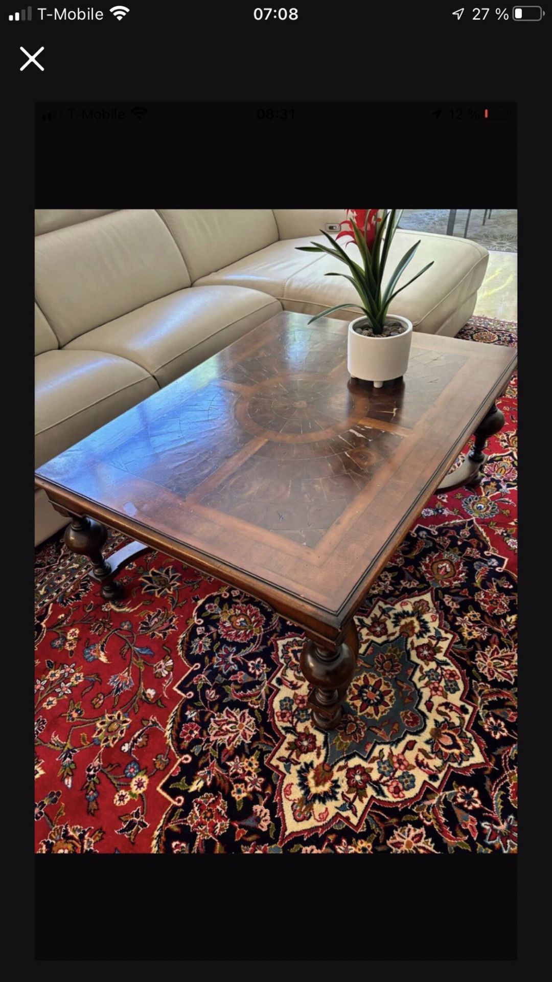 Table Wood , $100