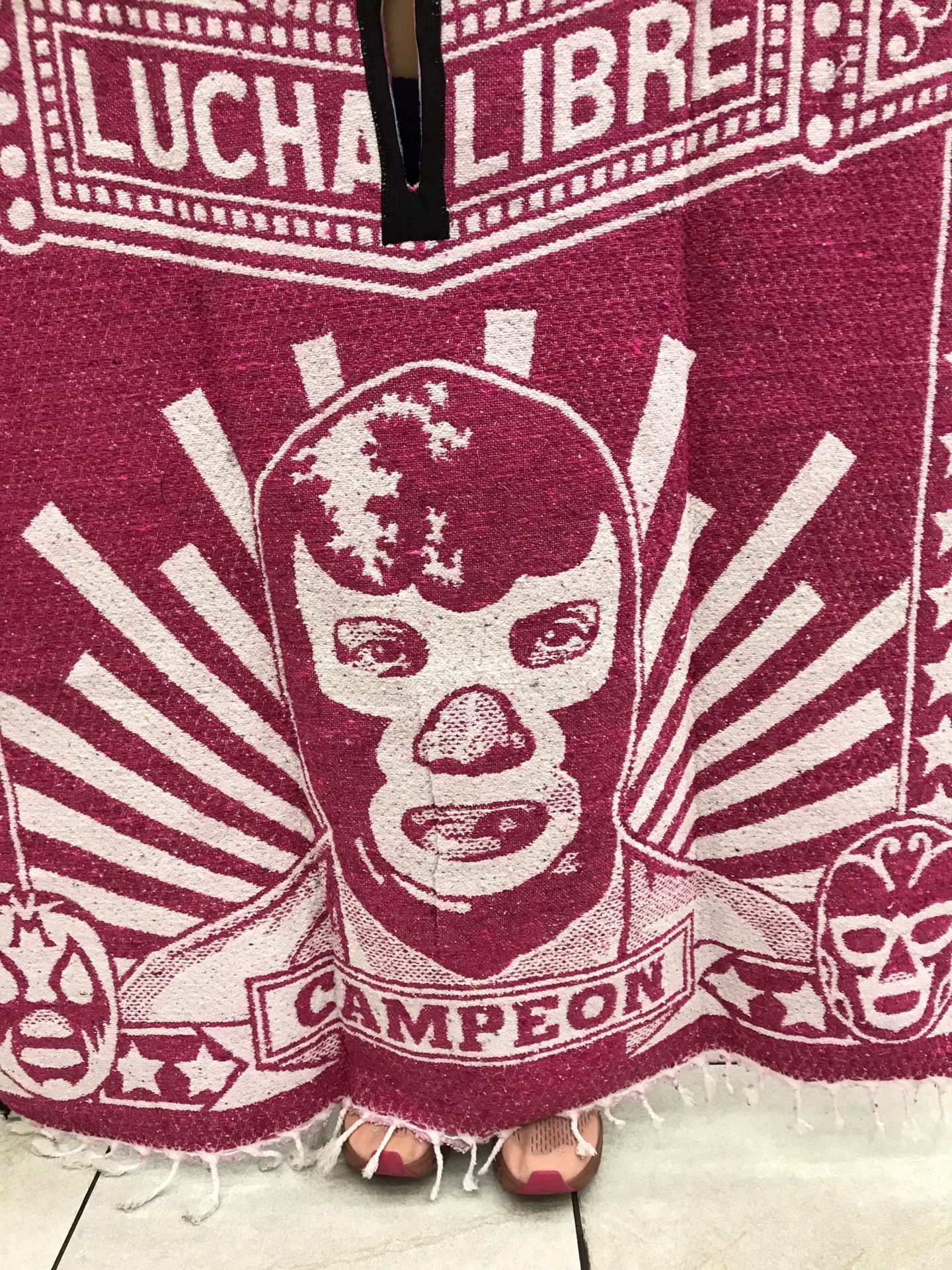 GABANES PONCHOS WWE LUCHA LIBRE LUCHADOR EL SANTO BLUE DEMON MIL MASCARAS HURACAN RAMIREZ