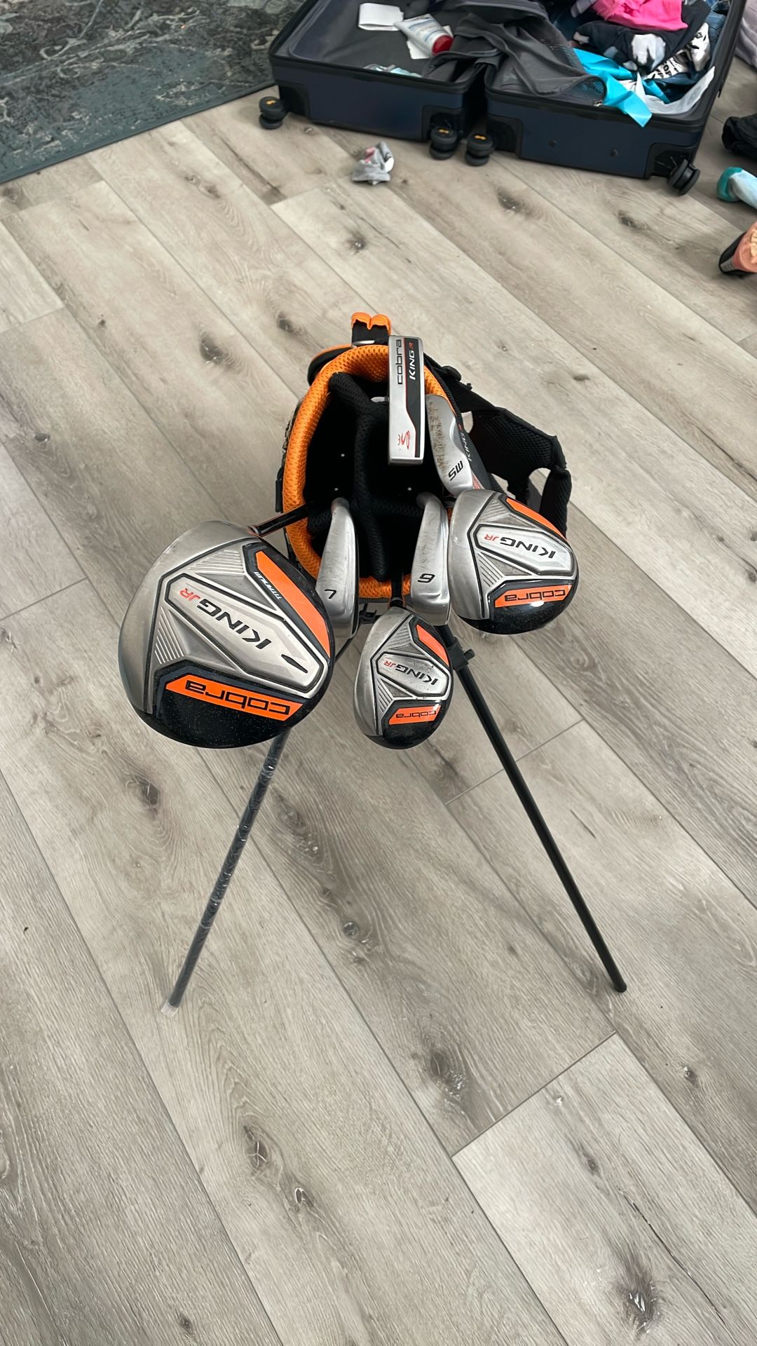 Gold Clubs Ricky Fowler Kids Set
