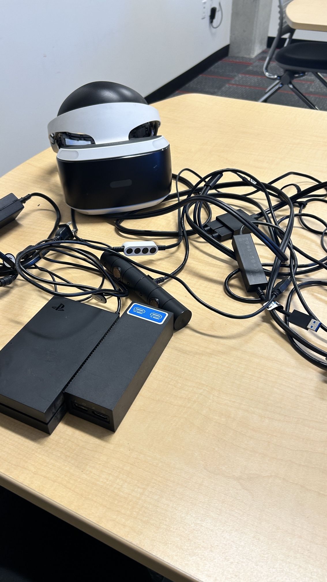 PSVR With Camera And All Adapters