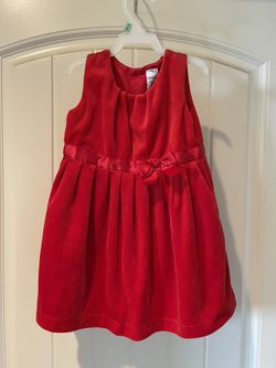 Red Velvet Dress 24m