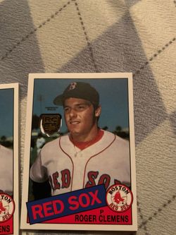 Topps Baseball cards 2020 series 1 Roger Clemons special insert Rookie card