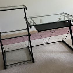 Glass Computer Desk