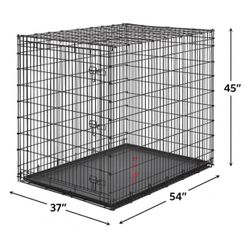 MidWest XX-Large  Dog Crate, 54” L x 37” W x 45” H