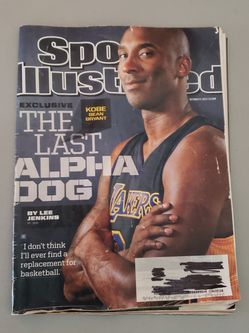 Kobe Bryant S.I. magazine