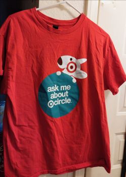 Adults Large Target Logo Shirt