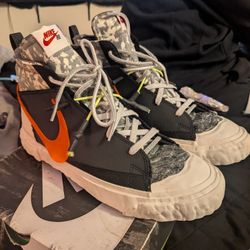 Nike Blazer Mid x READYMADE "Black Camo" sneaker. 