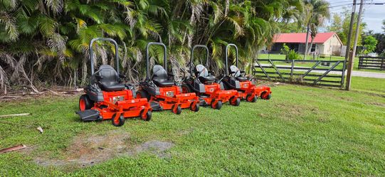 Kubota Zero-Turn Lawnmowers.