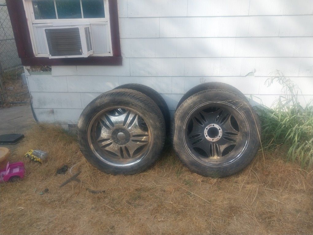 Tires and rims