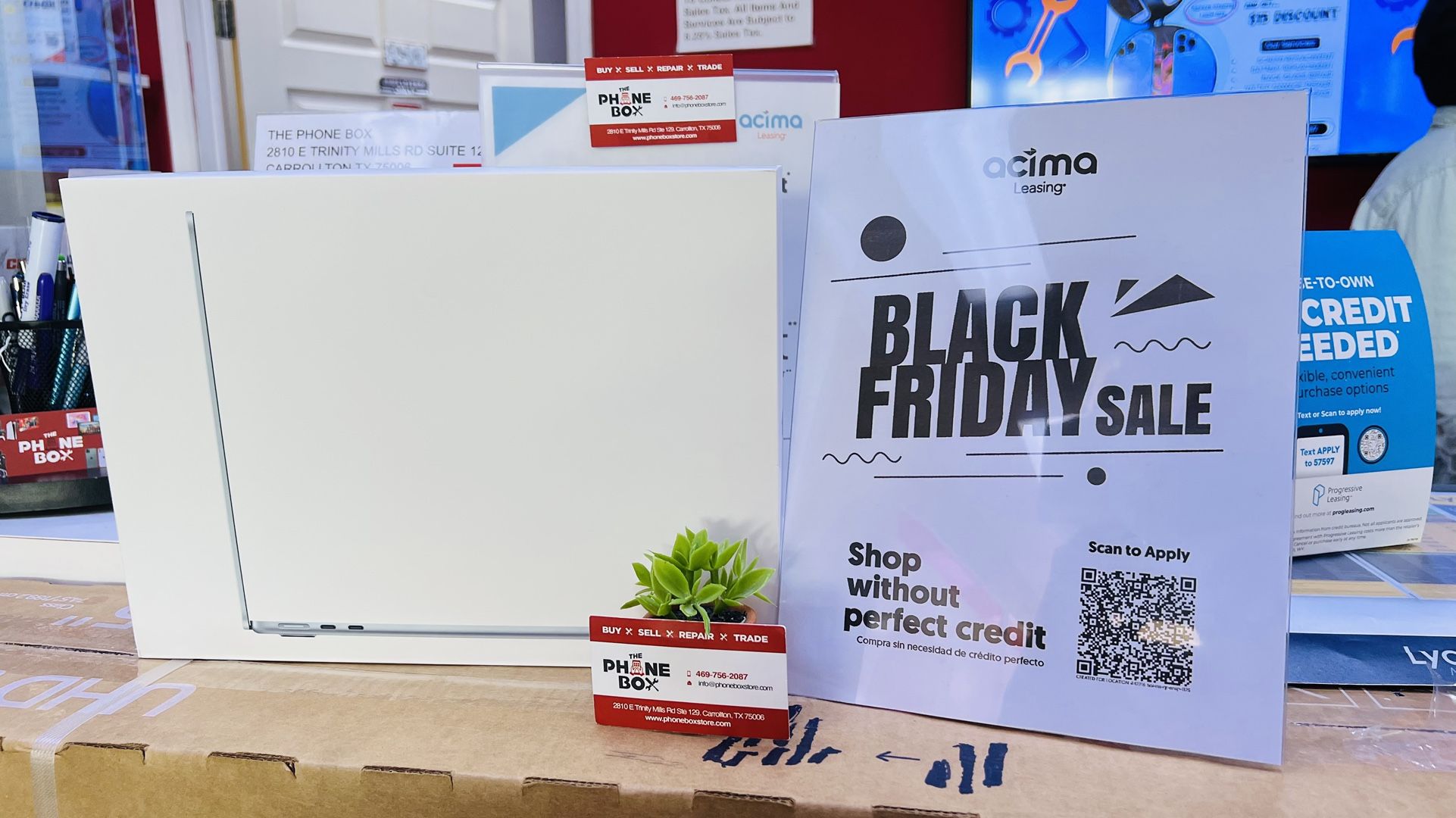 MacBook Air 13” Inch M4 Chip 256GB SSD Brand New On Lease To Own Option With $10 Upfront