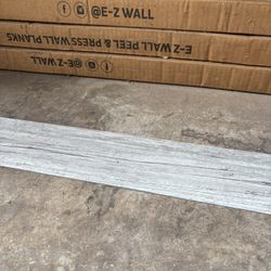 EZ Wall Peel And Press Wall Planks
