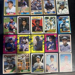 Various Collectible Baseball Cards