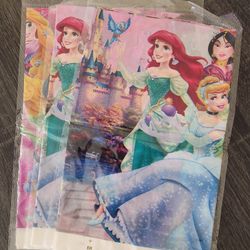 Disney Princess Table Covers $7