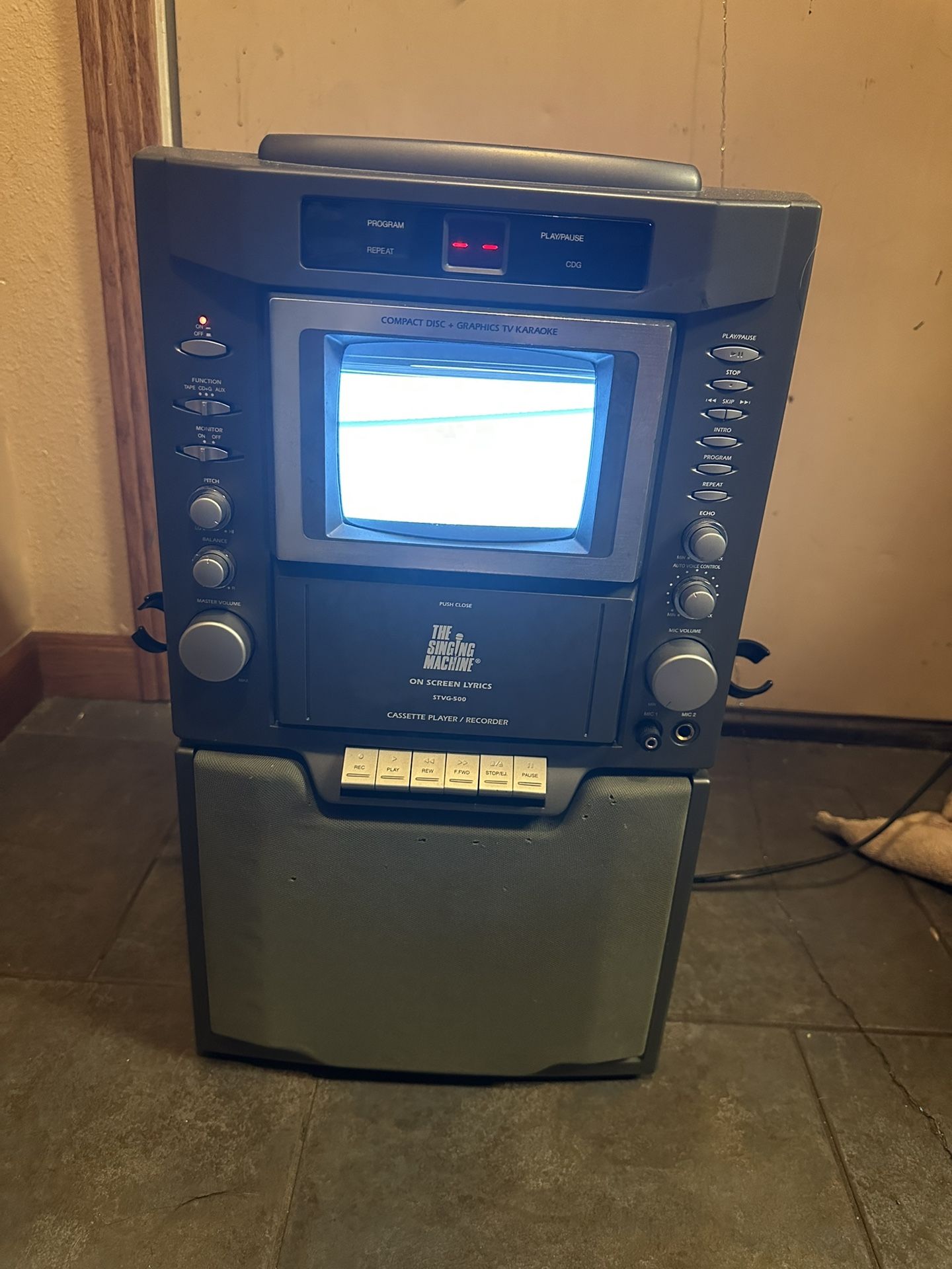 Vintage Karyoke Player