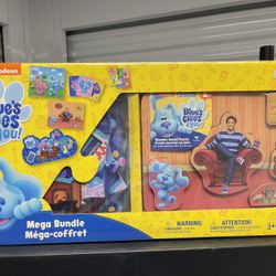 Blues Clues Puzzles And Games Bundle