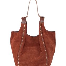 New With Tags HUGE Leather Hobo Bag And Cosmetic Case 