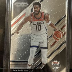 Jayson Tatum 2022-23 PRIZM USA Basketball #1 