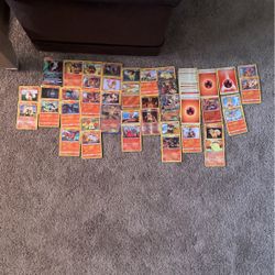 Fire Type Pokémon Cards