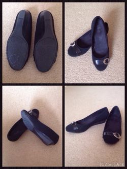 Women's Round Toe Wedge Pumps 8.5