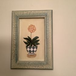 Flower Wall Art 14” X 0” 