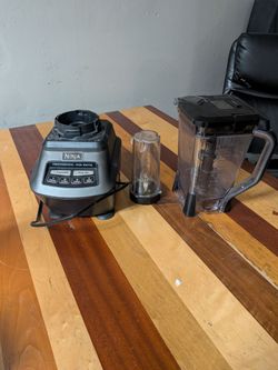 Ninja Professional 1500W Blender with Pitcher and Cup and cooking additive