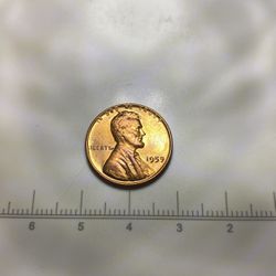 1959 NMM Lincoln Memorial Penny