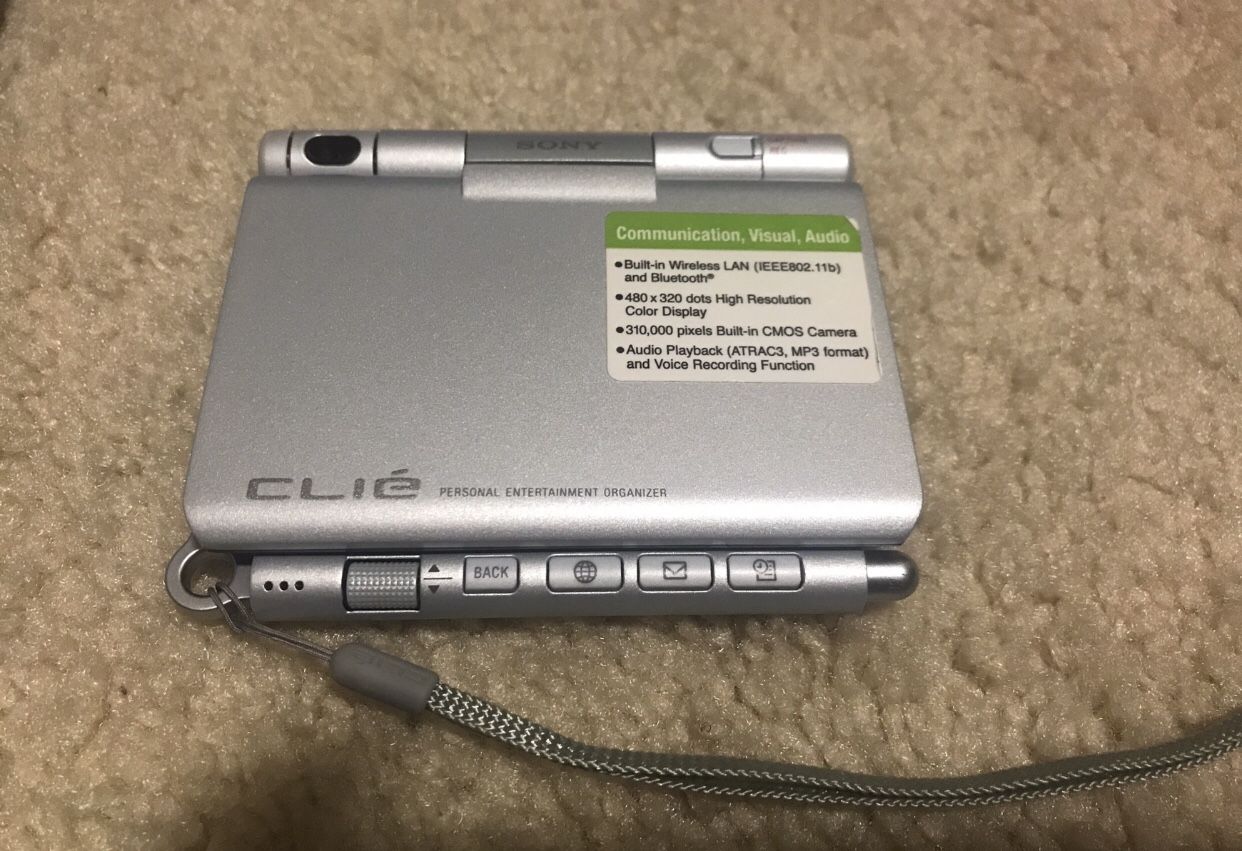 Sony Clie PEGUX50/U Personal Entertainment Organizer Palm Powered PDA
