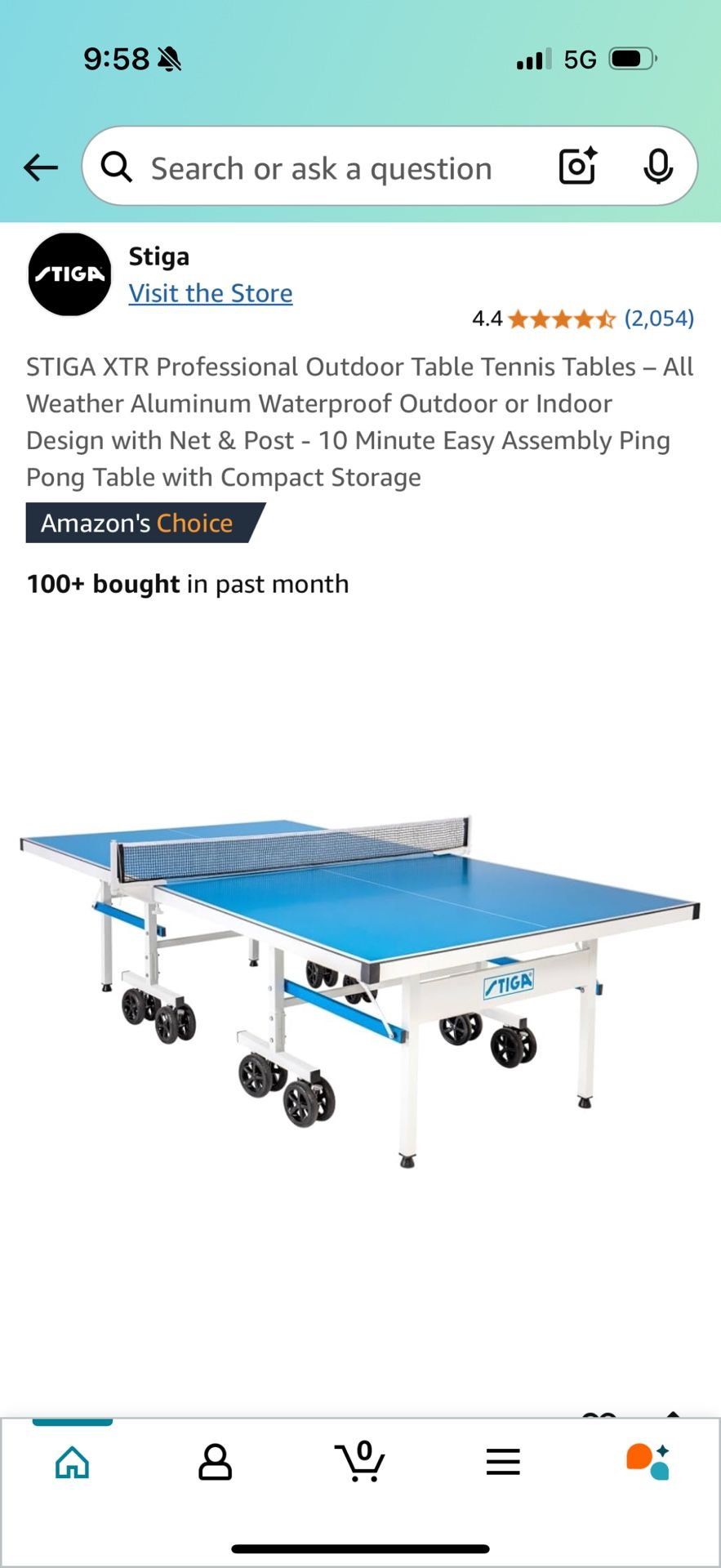 STIGA XTR Profesional Outdoor table Tennis Table