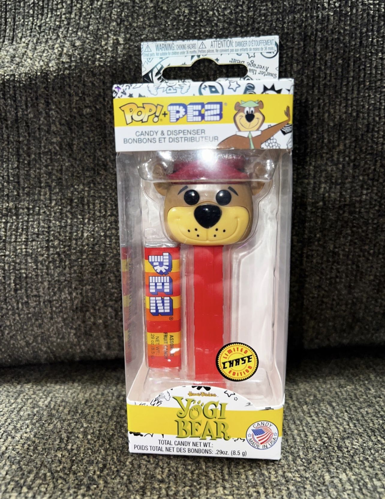Yogi bear funko pop pez