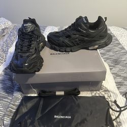 Black Balenciaga track 2  Brand new in the box and extra laces Size 43(can fit 44 too), Us men’s 10(can fit 9.5) Authentic  Have 2 pairs in stock