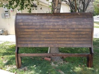 Rustic king headboard only