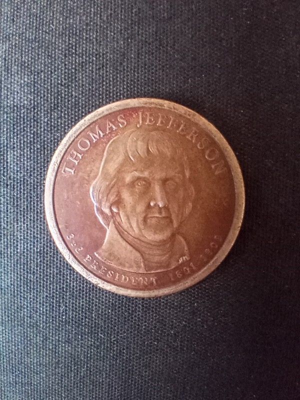 Thomas Jefferson Presidential Dollar