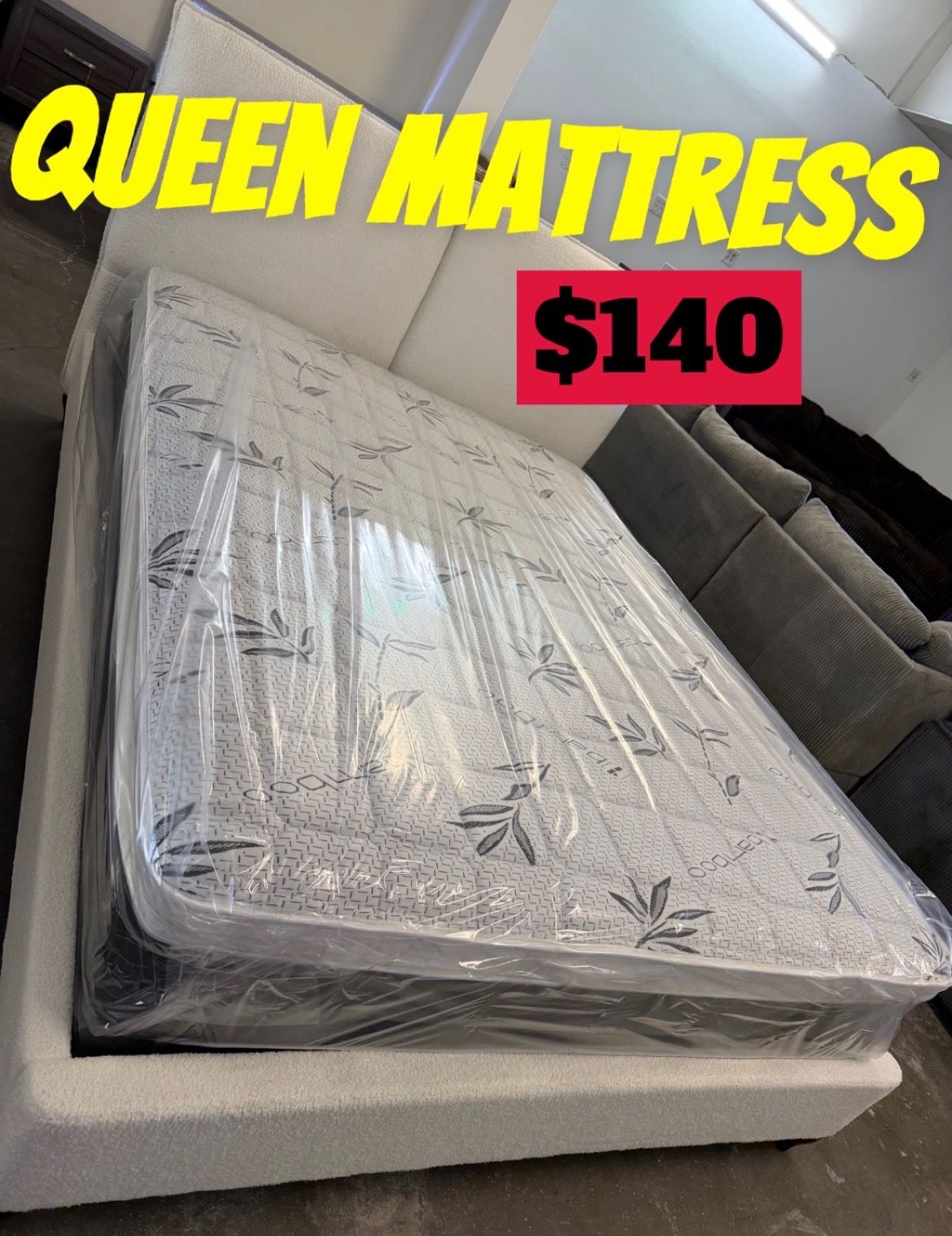 Queen size pillow top mattress