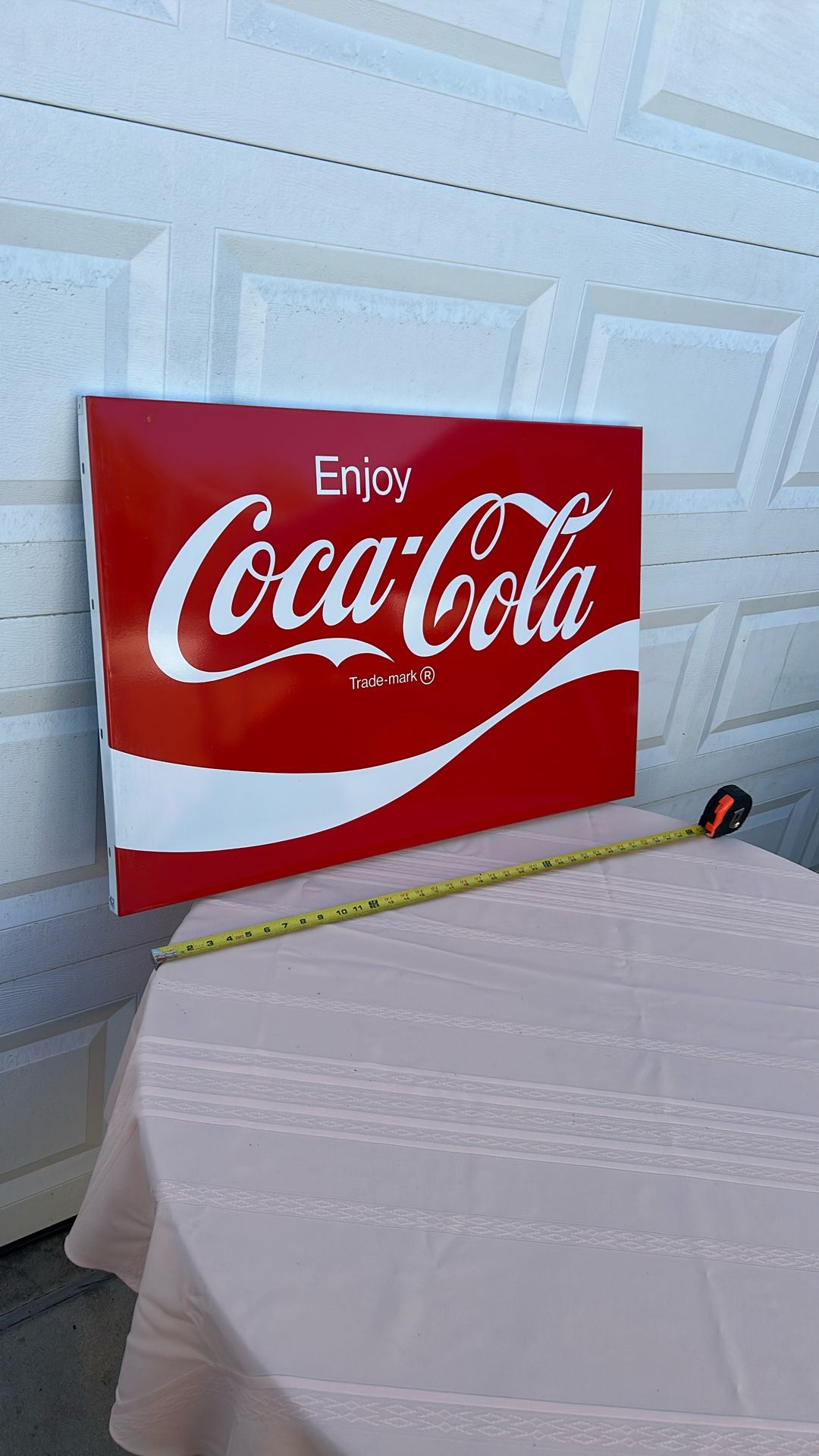 Coca Cola Metal Sign