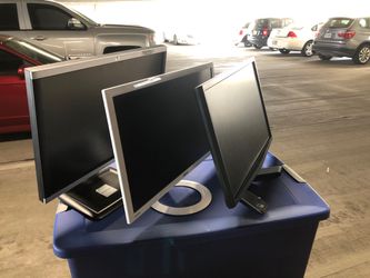 3 monitor lot - all used in office - priced to sell fast