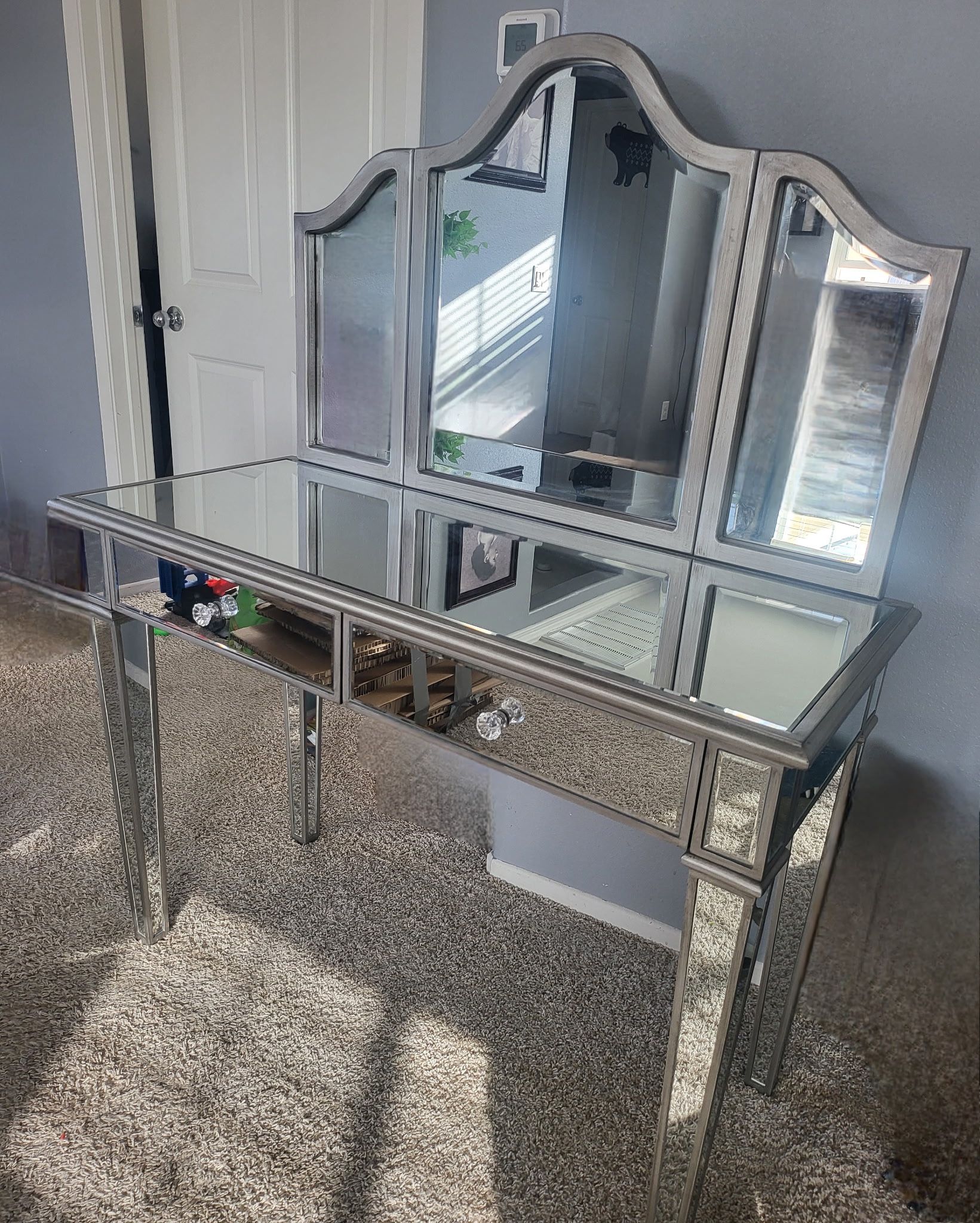Glass Vanity/Desk
