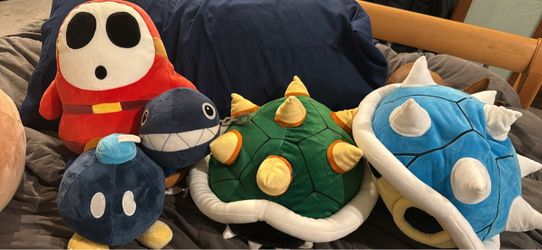 Super Mario Nintendo Plush Toy Lot
