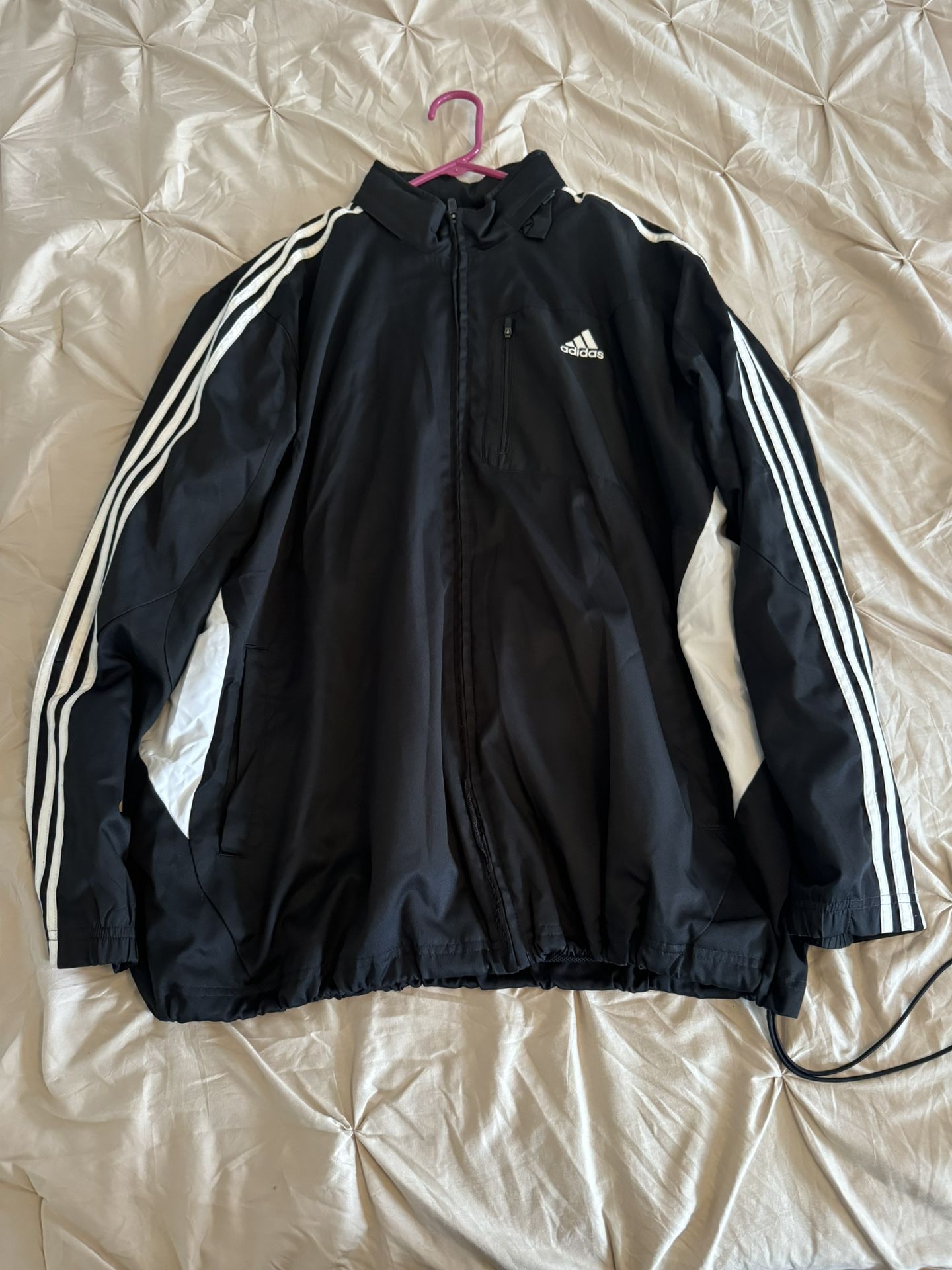 Vintage Adidas Track Suit Hooded Jacket Climaproof