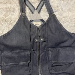 SNOWPEAK TAKIBI DENIM VEST