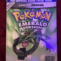 Pokémon Emerald Nintendo player’s Guide