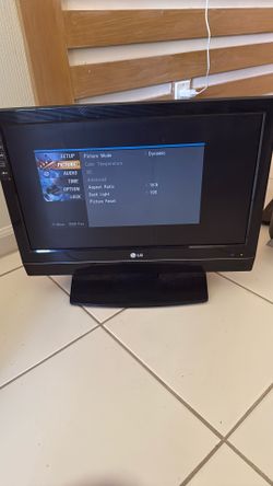 LG 20 “ Flat Screen TV/Monitor 