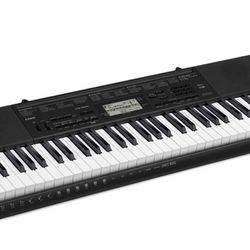 The Casio CTK-3500 is a portable keyboard that offers high-quality tones, built-in rhythms, and a Dance Music mode. It has full-size, touch-sensitive 