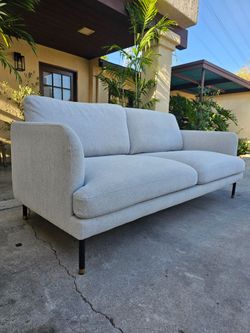 Castlery Pebble 2 Seater Gray Sofa